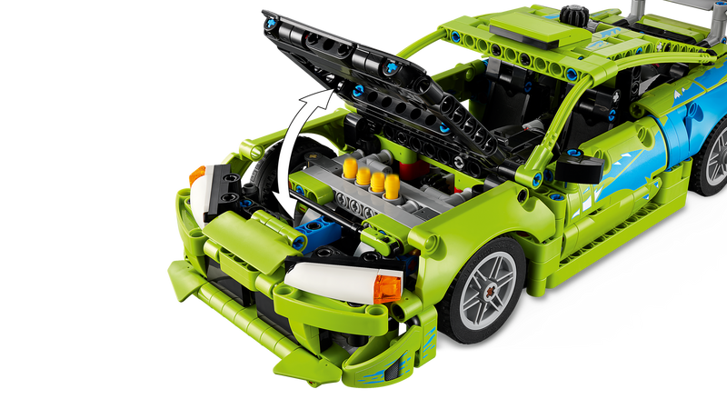 LEGO Technic Fast and Furious Mitsubishi Eclipse model car - British product