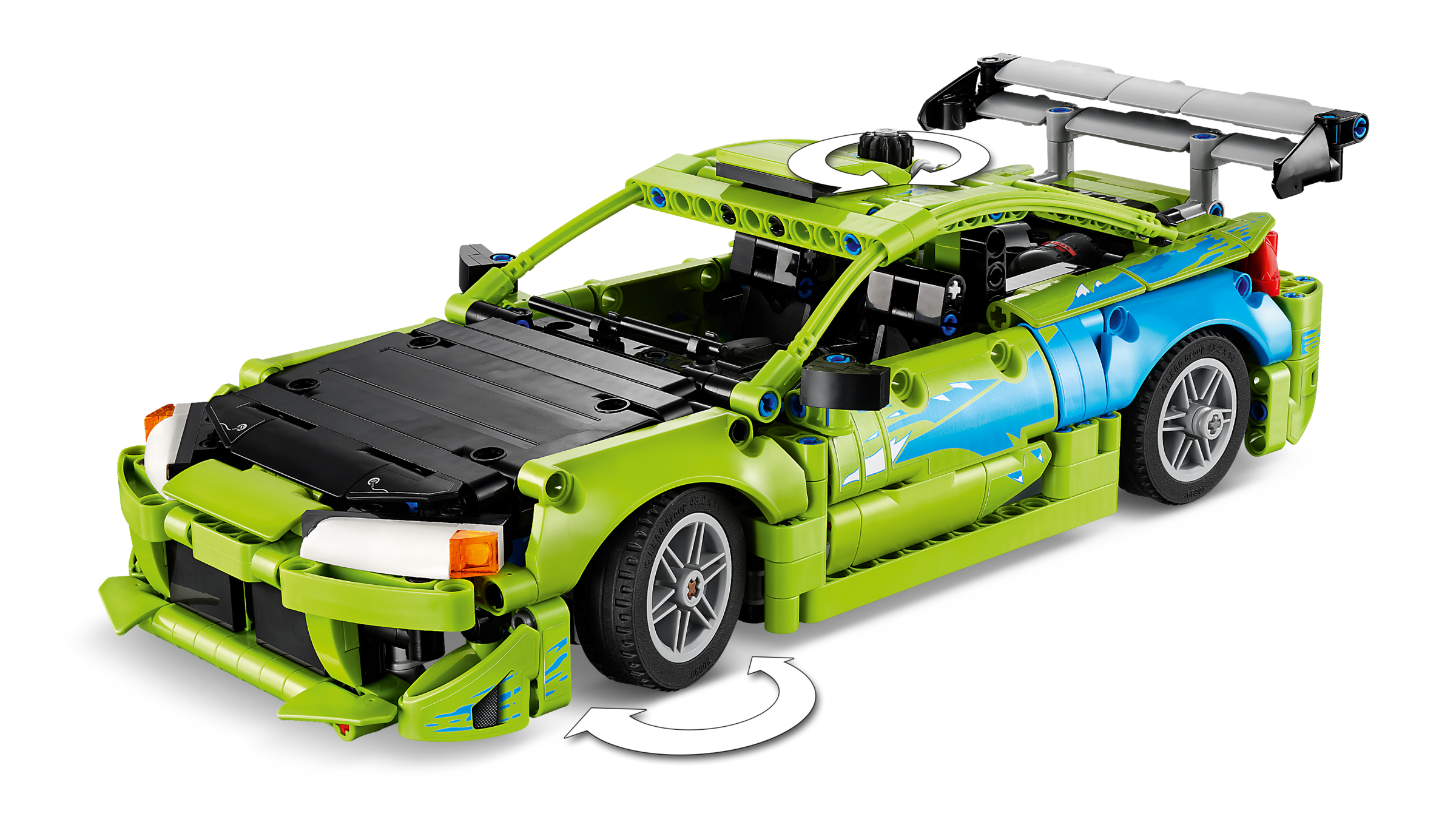 LEGO Technic Fast and Furious Mitsubishi Eclipse model car - British product