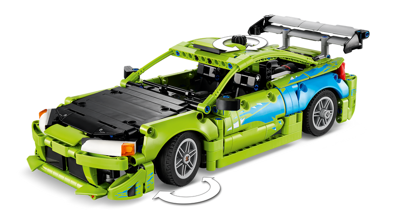 LEGO Technic Fast and Furious Mitsubishi Eclipse model car - British product