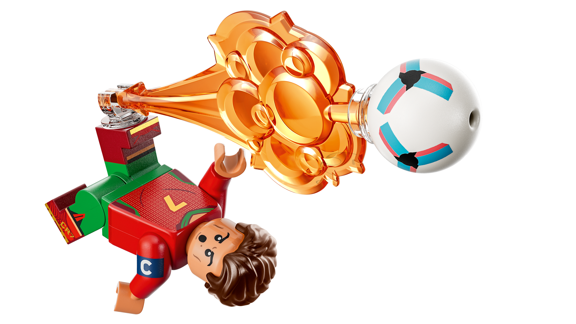 LEGO Cristiano Ronaldo Football Highlights building set, imported from the UK