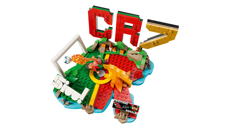 LEGO Cristiano Ronaldo Football Highlights building set, imported from the UK