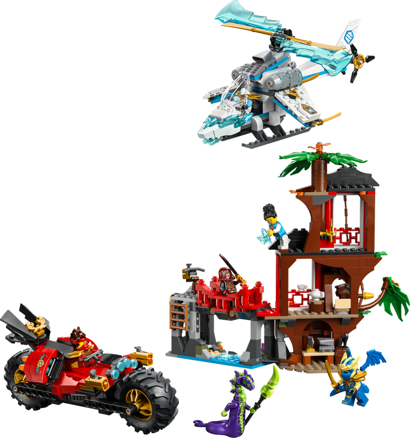LEGO Ninjago Tree House Battle set 642 pieces, UK version