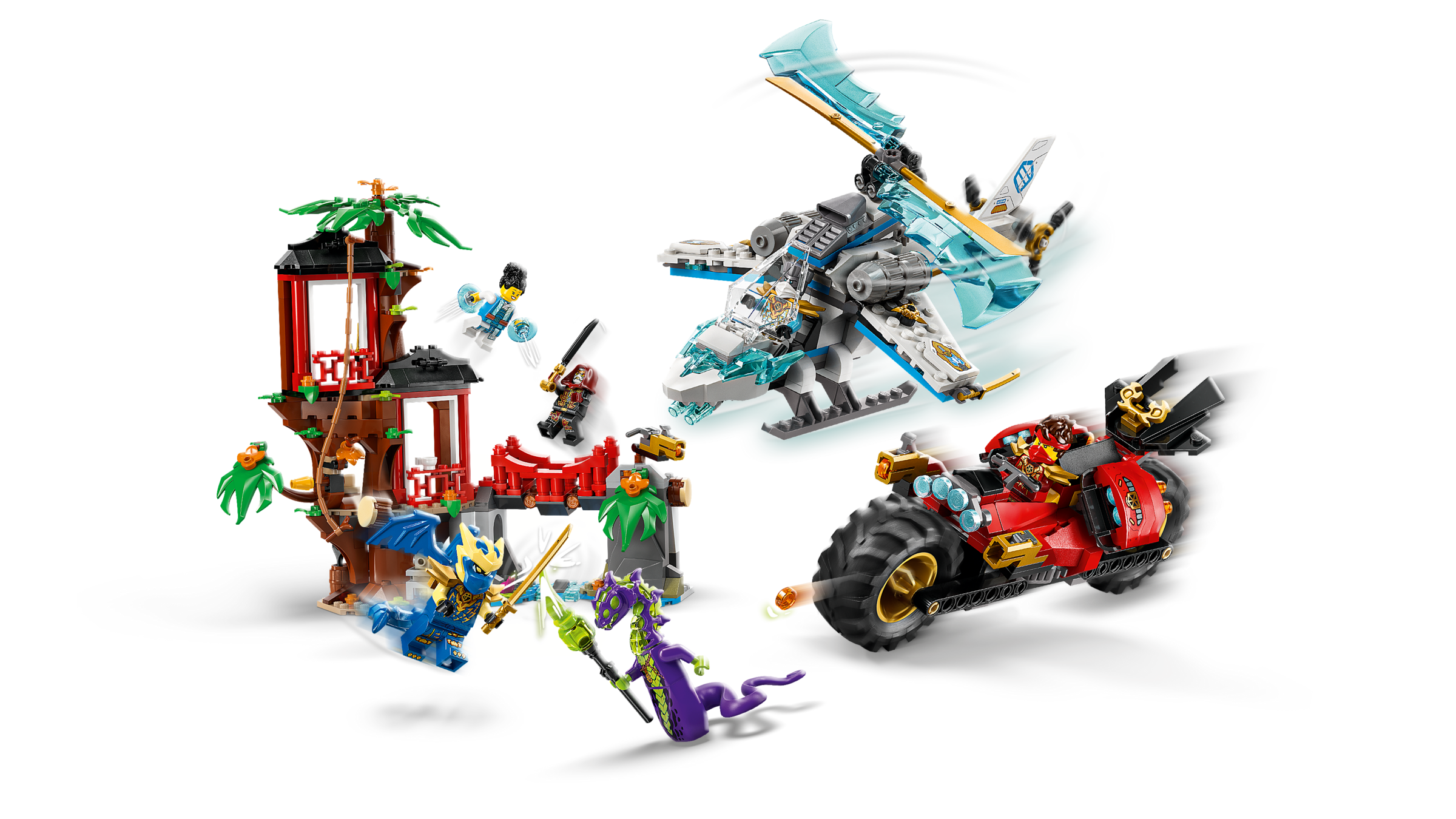 LEGO Ninjago Tree House Battle set 642 pieces, UK version
