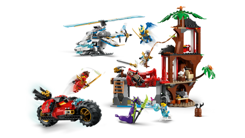 LEGO Ninjago Tree House Battle set 642 pieces, UK version