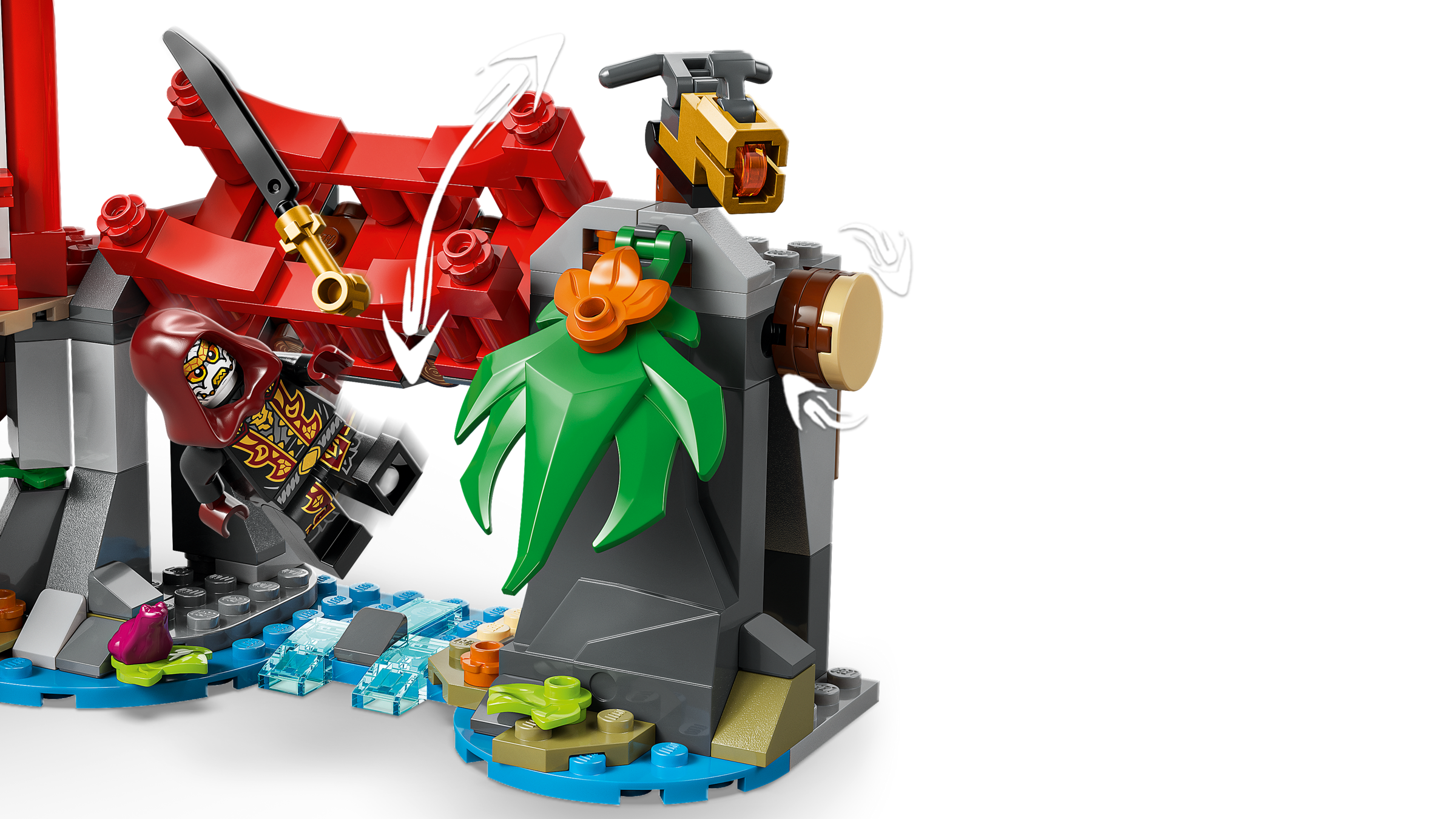 LEGO Ninjago Tree House Battle set 642 pieces, UK version