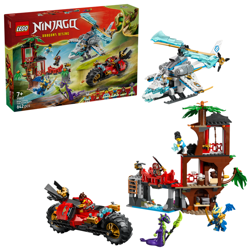 LEGO Ninjago Tree House Battle set 642 pieces, UK version