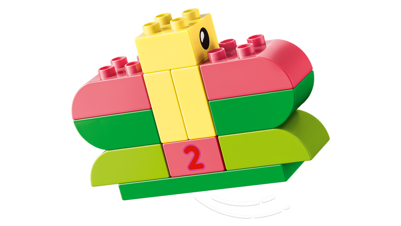 LEGO DUPLO colourful creative box 80 pieces, imported from the UK