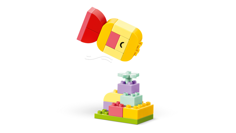 LEGO DUPLO colourful creative box 80 pieces, imported from the UK