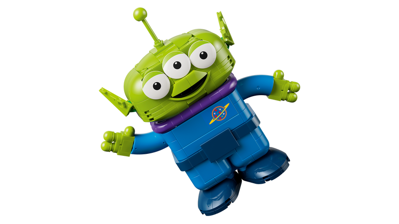 LEGO Toy Story Alien rocket ride building set, imported from the UK
