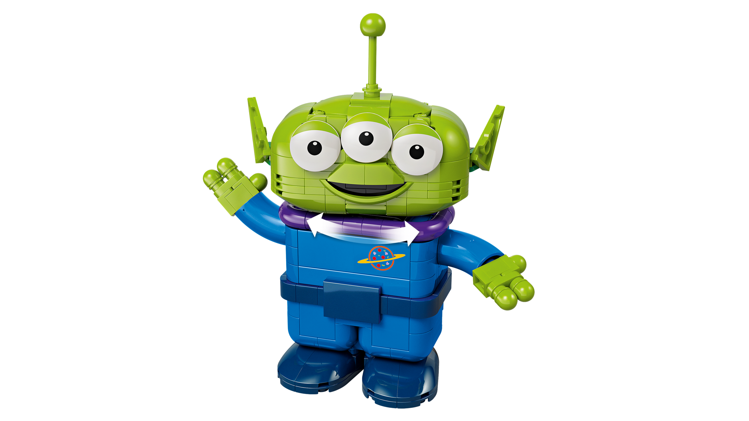 LEGO Toy Story Alien rocket ride building set, imported from the UK