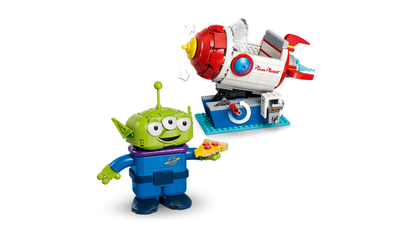 LEGO Toy Story Alien rocket ride building set, imported from the UK