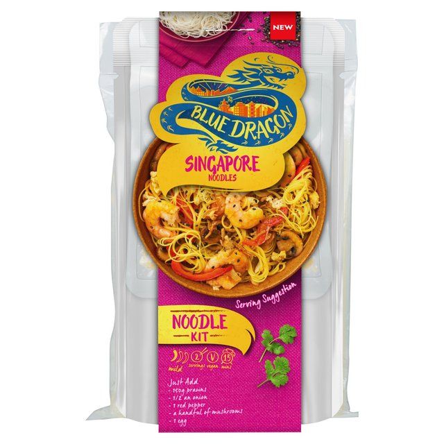 Blue Dragon Singapore Noodle Kit