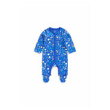Blue Floral Organic Cotton All In One - McGrocer