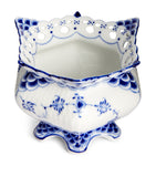 BLUE FLUTED FL SUGAR BOWL 14CL