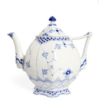 BLUE FLUTED FL TEAPOT 100CL