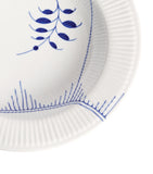 Blue Fluted Mega Deep Plate (31.5cm)