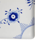 Blue Fluted Mega Square Plate (20cm)