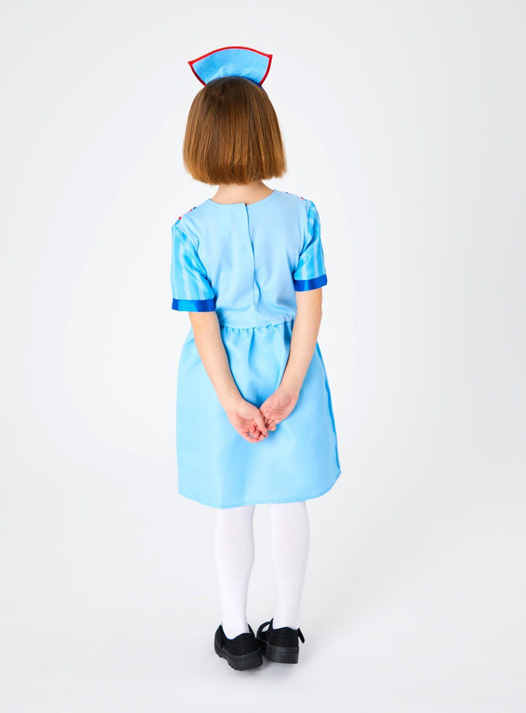 Blue Nurse Costume 5-6 years