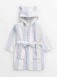 Blue Stripe Dressing Gown Up to 1 mth