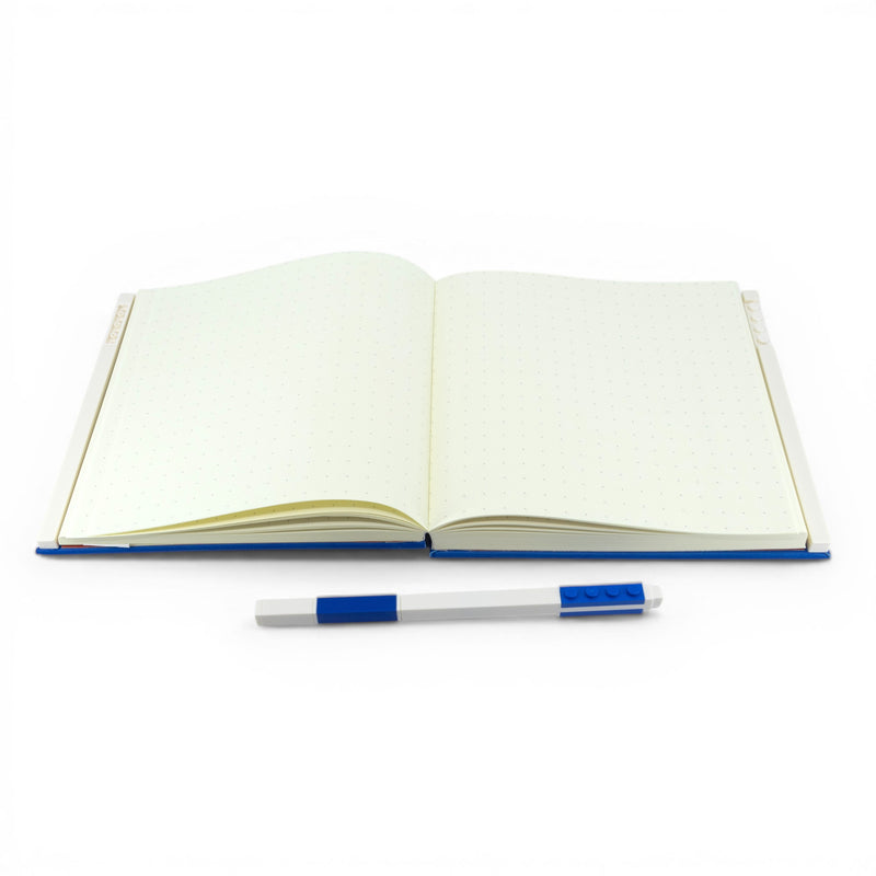 LEGO Locking Notebook Blue 15cm, imported from the UK