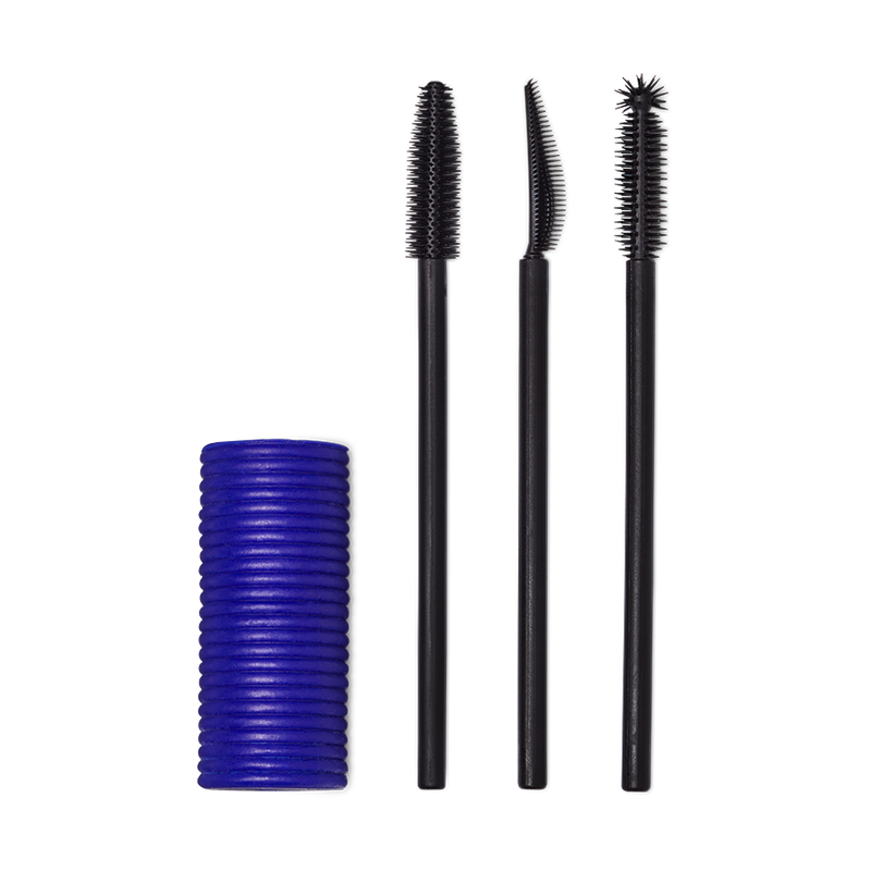 Lush solid mascara in Ocean blue, imported from the UK