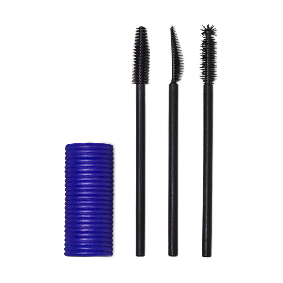 Lush solid mascara in Ocean blue, imported from the UK