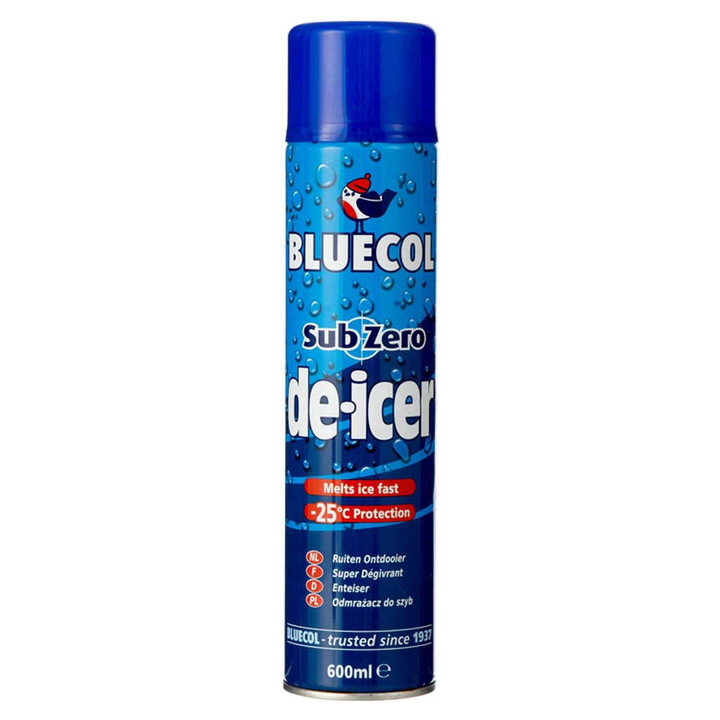 Bluecol Sub-Zero Aerosol De-Icer 600ml