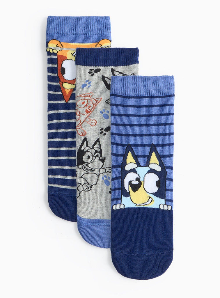 Bluey Character Socks 3 Pack 6-8.5