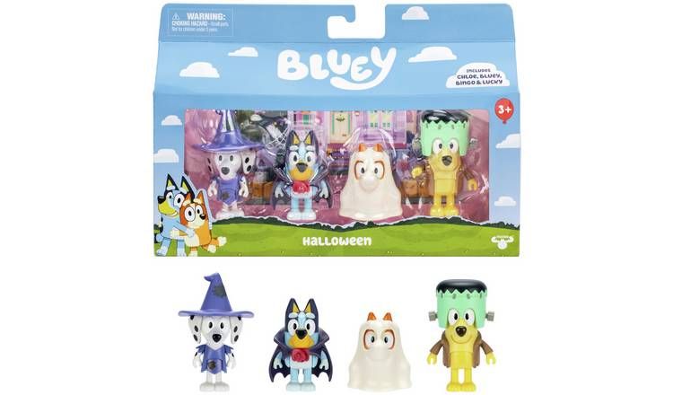 Bluey S11 Figure 4 Pack Costume Party