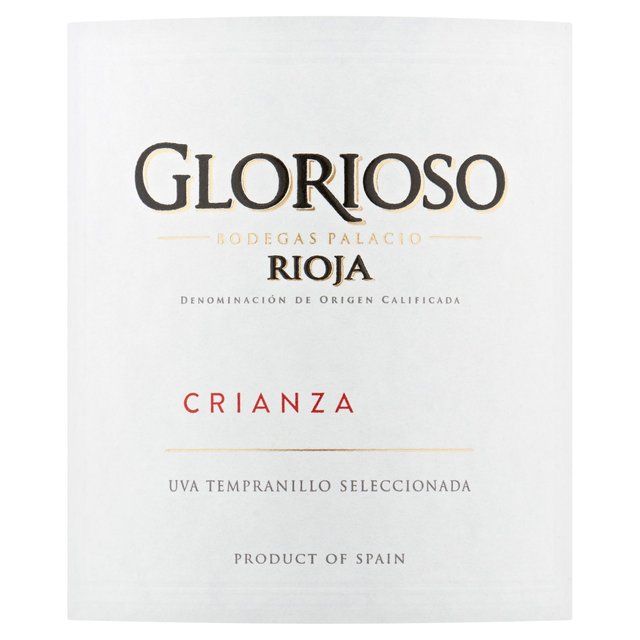 Bodegas Palacio Glorioso Crianza   75cl - McGrocer