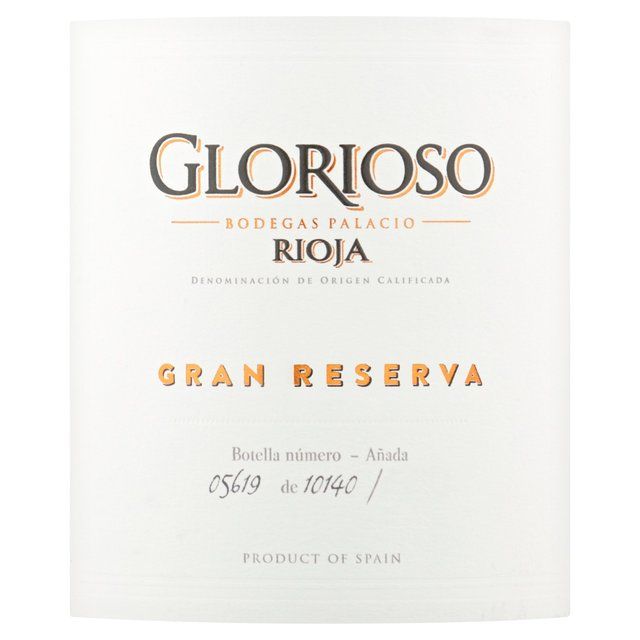 Bodegas Palacio Glorioso Gran Reserva   75cl - McGrocer