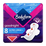 Bodyform Cour-V Ultra Night Sanitary Towels Wings 8 pack