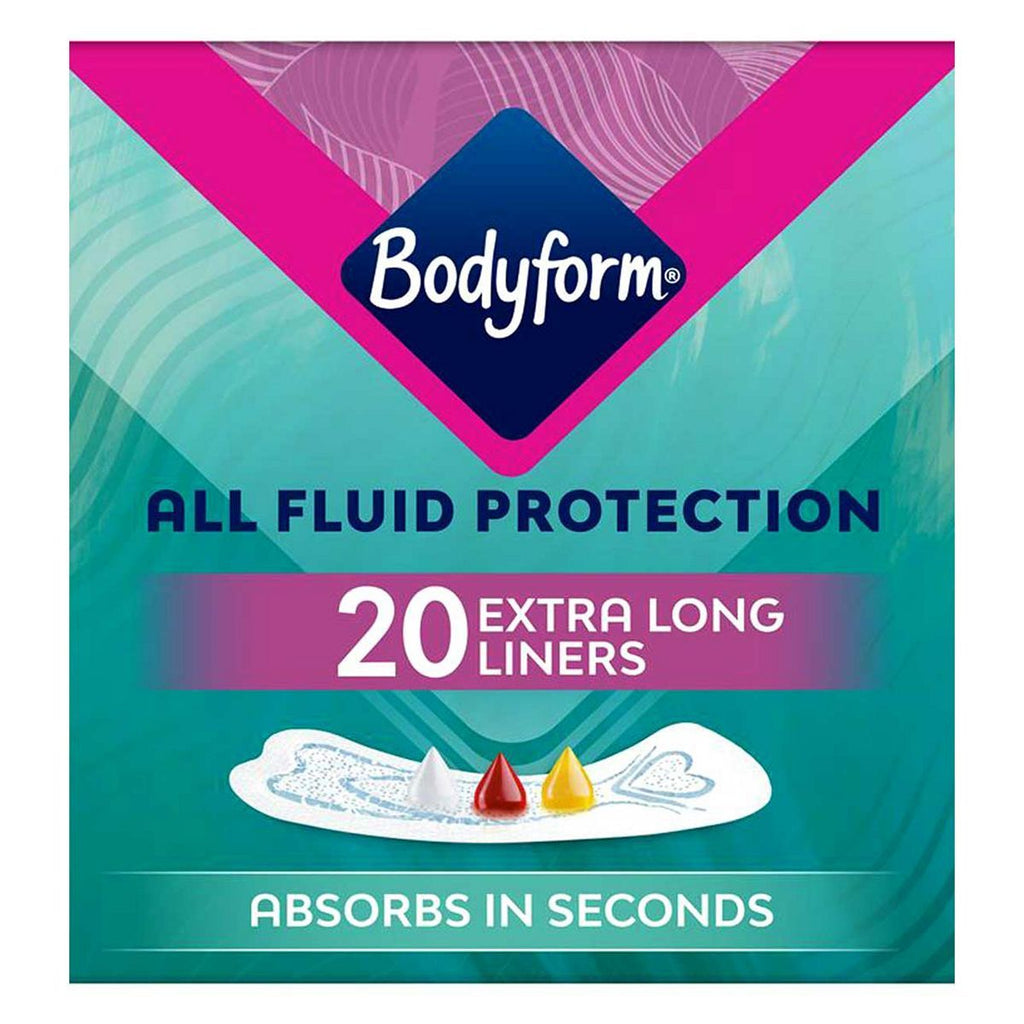 Bodyform Dailies All Fluid XL Panty Liners 20 pack