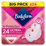 Bodyform Ultra Normal Sanitary Towels Wings   24 per pack