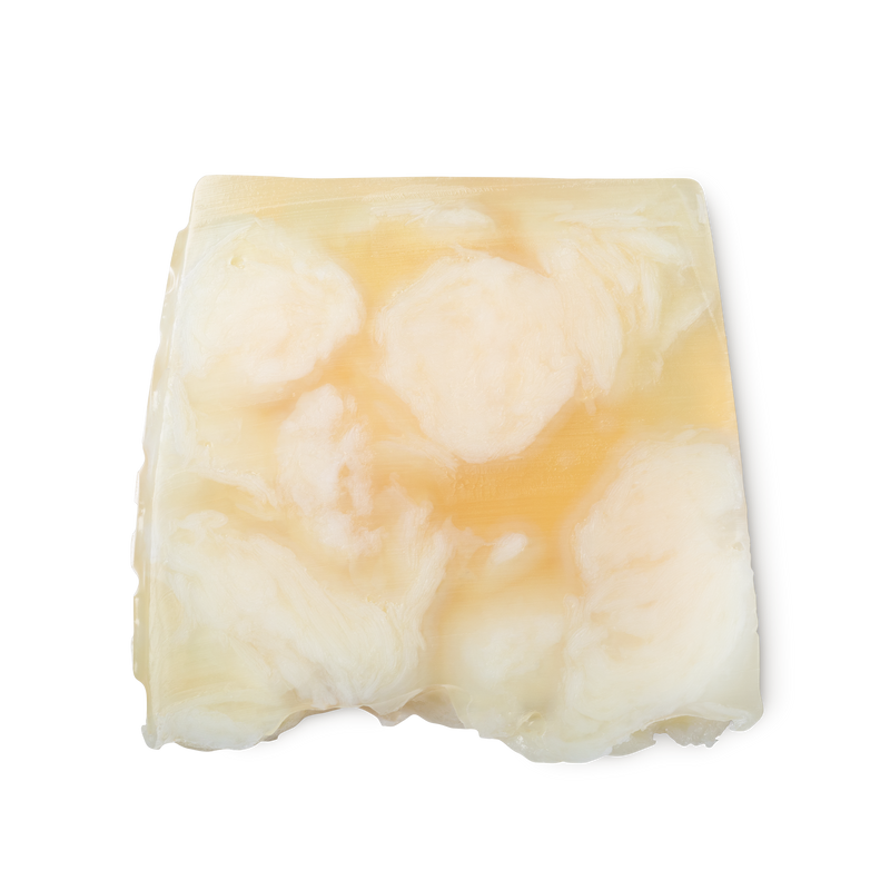 Lush Bohemian lemon-scented palm-oil-free soap bar, UK version