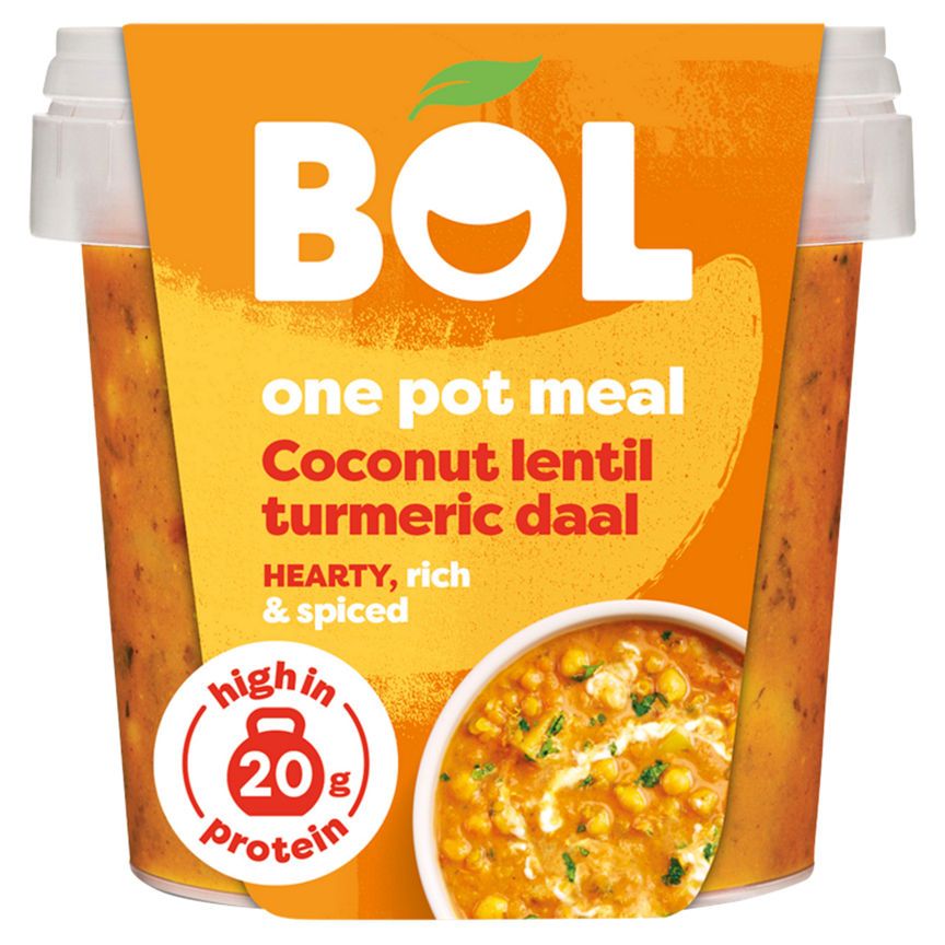 BOL One Pot Meal Creamy Coconut Turmeric Daal