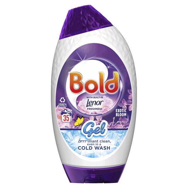 Bold 2in1 Washing Liquid Gel Exotic Bloom 35 Washes