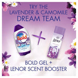 Bold 2In1 Washing Liquid Gel Lavender & Camomile 40 Washes   1320ml