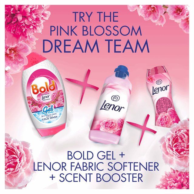 Bold 2in1 Washing Liquid Gel Pink Blossom 35 Washes