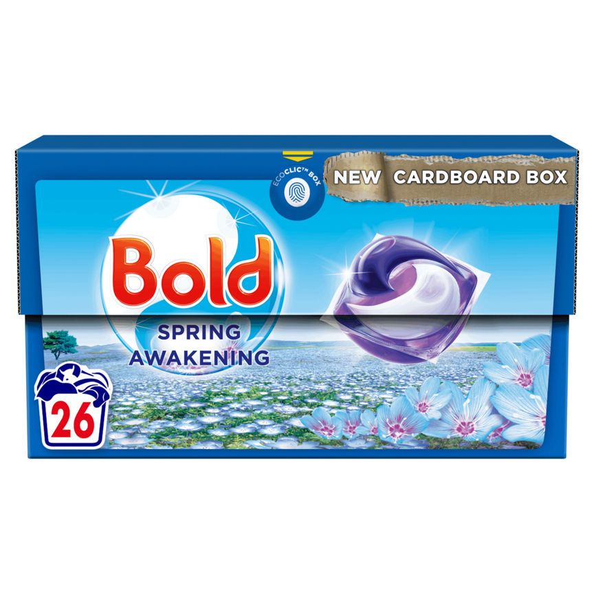 Bold All-in-1 PODS® Washing Liquid Capsules 25 Washes, Spring Awakening