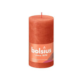 Bolsius Rustic Candle 130/68 - Earthy Orange