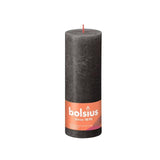 Bolsius Rustic Candle 190/68-Stormy Grey