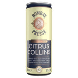 Bombay Citron Presse Citrus Collins Lemon Premix Gin Cocktail   250ml