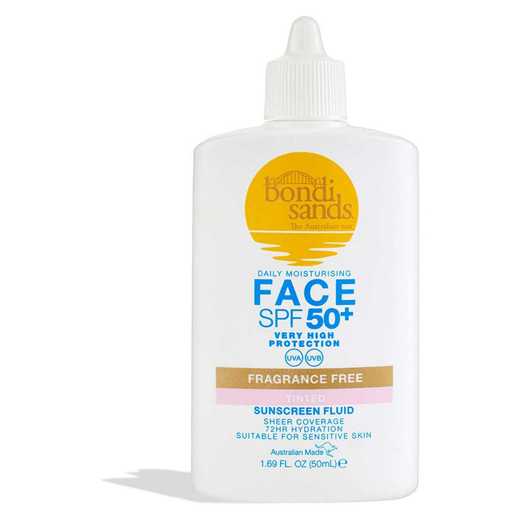 Bondi Sands Spf 50+ Fragrance Free Tinted Face Fluid 50ml