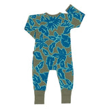 Bonds Zip Wondersuit Leafy Tropical Survivor 0-3 months