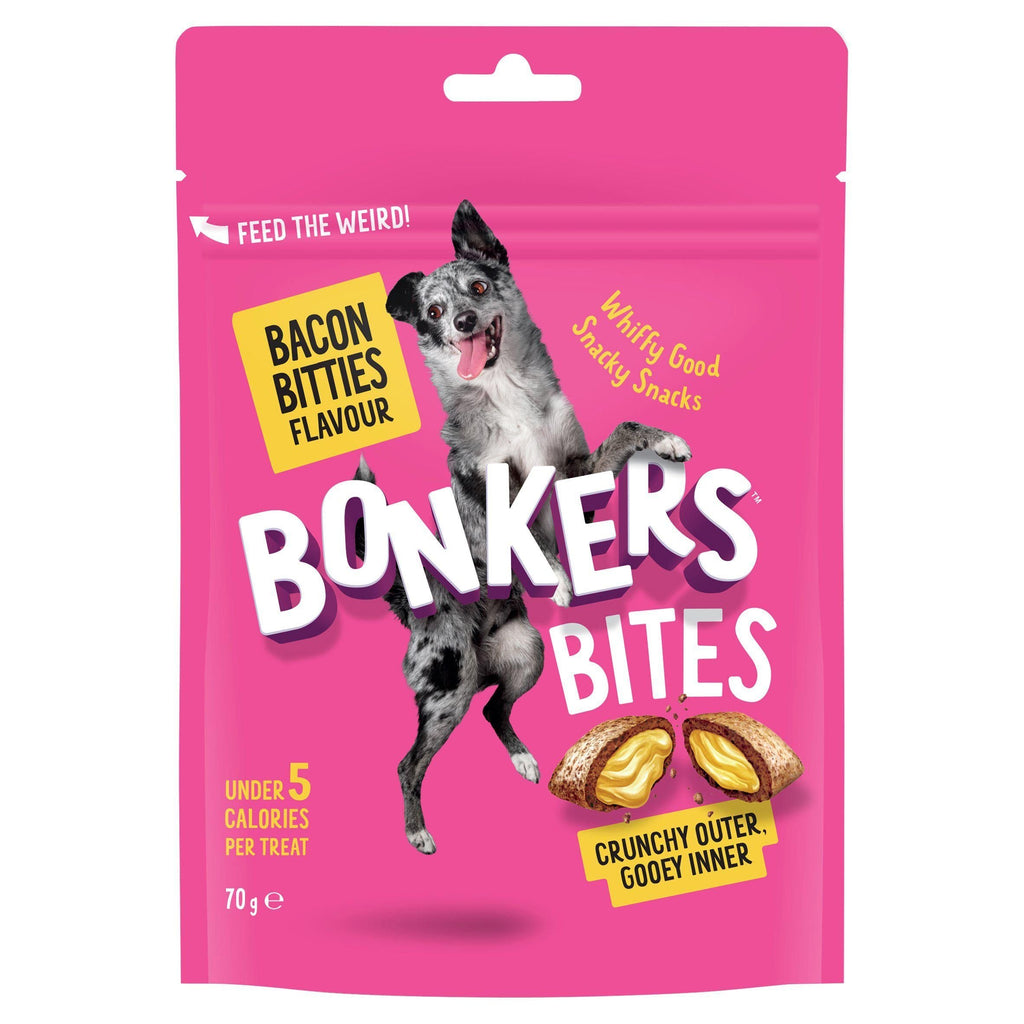 Bonkers Bites Bacon Bitties Flavour 70g