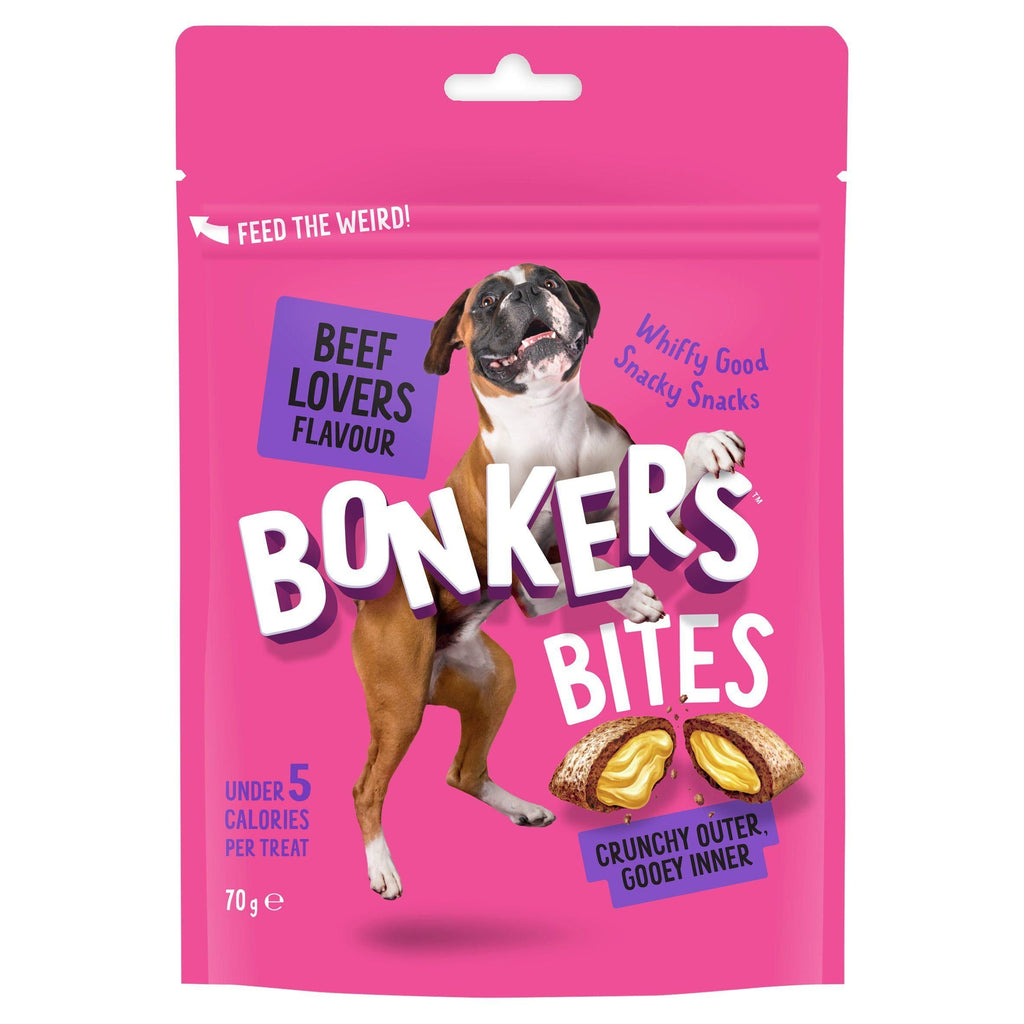 Bonkers Bites Beef Lovers Flavour 70g