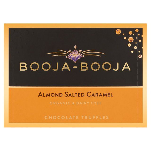 Booja Booja Almond Salted Caramel Chocolate Truffles   92g