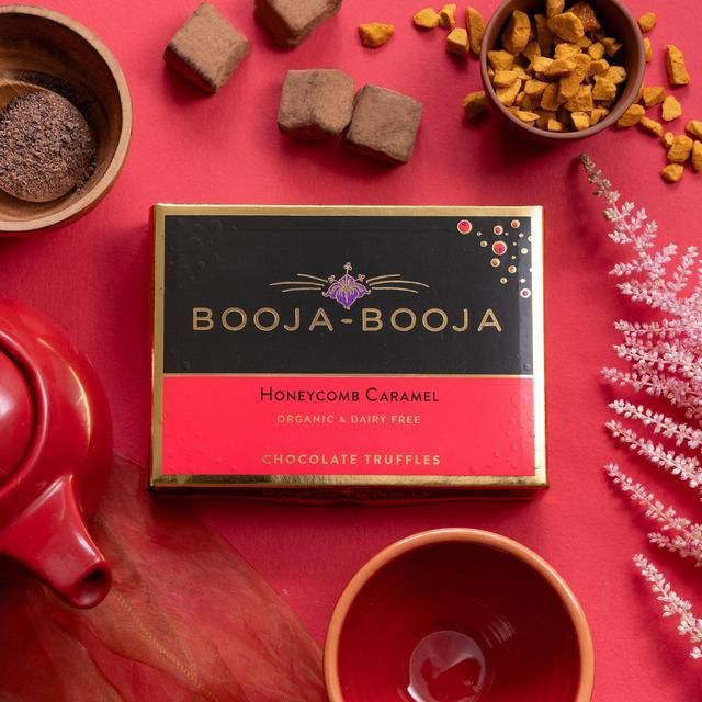 Booja Booja Honeycomb Caramel Chocolate Truffles   92g