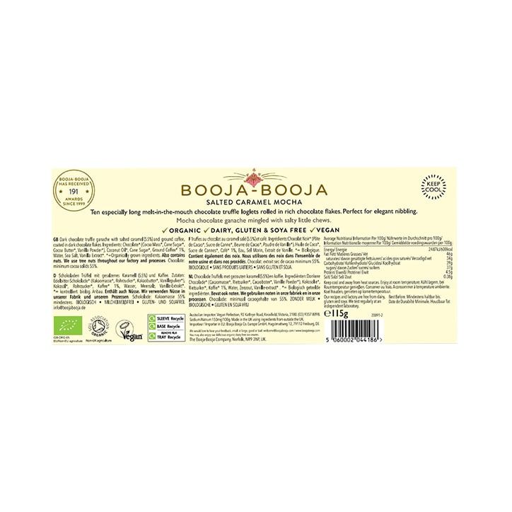 Booja Booja Salted Caramel Mocha Chocolate 115g